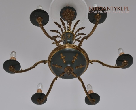 EMPIRE empir DUZY STARY ZYRANDOL ANGIELSKI ANTYK