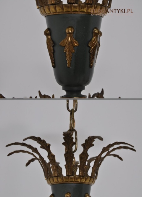 EMPIRE empir DUZY STARY ZYRANDOL ANGIELSKI ANTYK