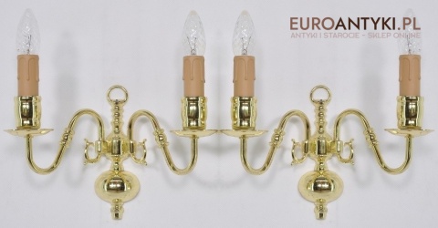 KINKIETY LAMPKI LAMPY NA SCIANE KINKIETY ZLOTE
