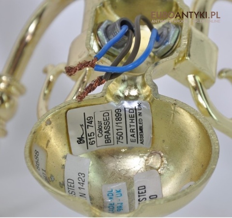 KINKIETY LAMPKI LAMPY NA SCIANE KINKIETY ZLOTE