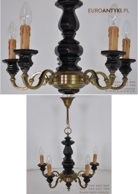 LAMPA LAMPKA SUFITOWA ZYRANDOL RUSTYKALNY RUSTIC