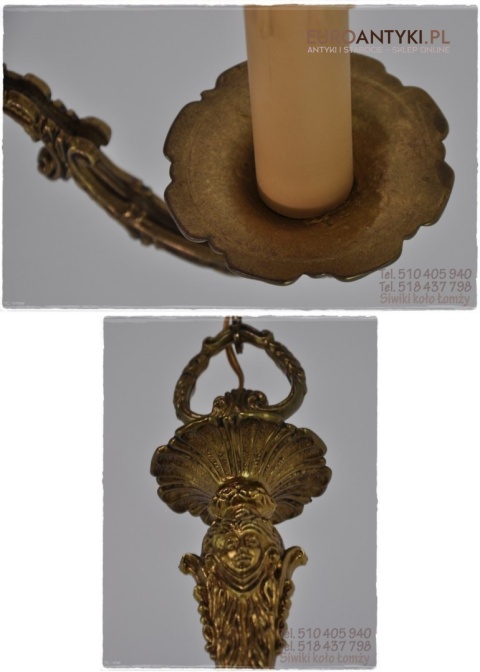 MALA LAMPKA LAMPA DO GANKU HOLU GANKA BAROK ROKOKO