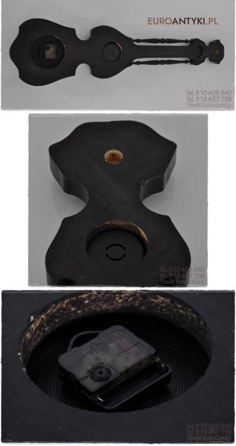 POTEZNY DUZY STARY BAROMETR TERMOMETR ZEGAR STACJA