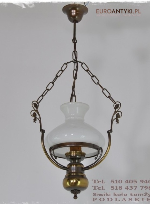 STARA KLASYCZNA LAMPKA LAMPA DO GANKU GANKA HOLU