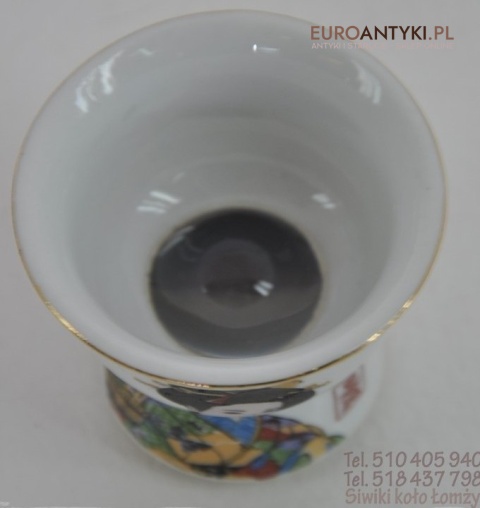 STARY JAPONSKI PORCELANOWY KOMPLET DO SAKE