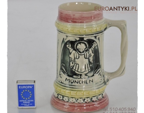 STARY KUFEL DO PIWA MUNCHEN MONACHIUM HOFBRAU HAUS