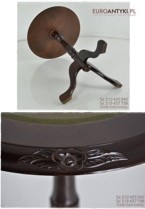 STARY STOLICZEK EMPIRE EMPIR STYL ANGIELSKI ANTYK