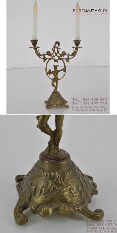 STARY SWIECZNIK JOKER CLOWN STANCZYK BLAZEN ANTYK