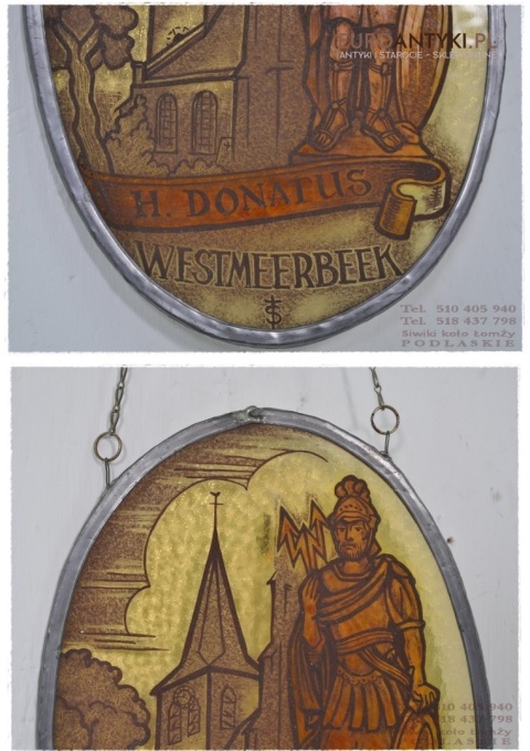 STARY WITRAZ KWIATY KWIATKI DO KANJPY PUBU KUCHNI