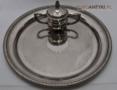 Stary KOMPLET DO KAWY PLATEROWANY super stan