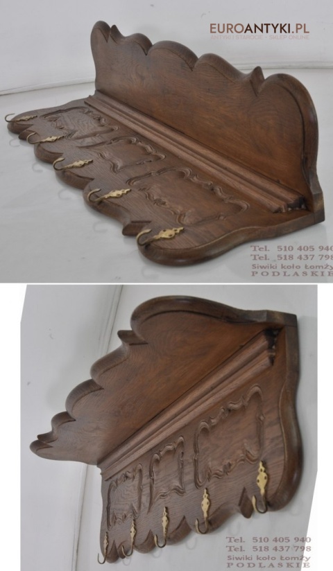 XL STARA GORALSKA GARDEROBA WIESZAKI HAKI WIESZAK