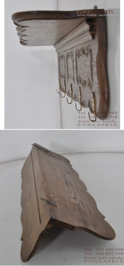 XL STARA GORALSKA GARDEROBA WIESZAKI HAKI WIESZAK