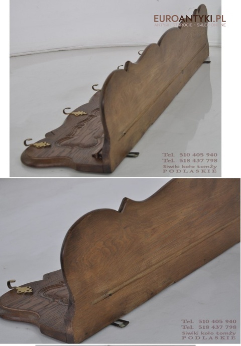 XL STARA GORALSKA GARDEROBA WIESZAKI HAKI WIESZAK