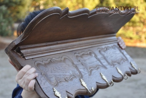 XL STARA GORALSKA GARDEROBA WIESZAKI HAKI WIESZAK