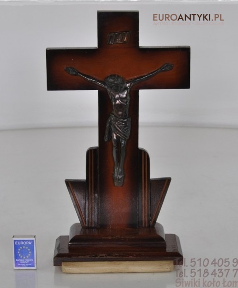 ANTYK DUZY STARY KRZYZYK KRZYZ PASYJKA Z LAT 1920