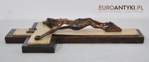 ANTYK KRZYZ KRZYZYK Z LAT 1900 JEZUS CHRYSTUS INRI