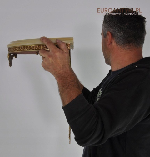 ANTYK STARA PAŁACOWA KONSOLA ONYX MOSIĄDZ ONYKS