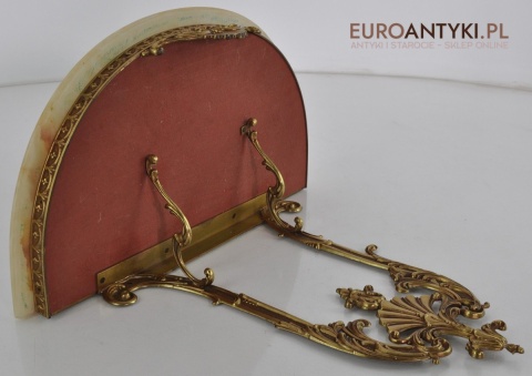 ANTYK STARA PAŁACOWA KONSOLA ONYX MOSIĄDZ ONYKS