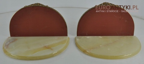 ANTYK STARA PAŁACOWA KONSOLA ONYX MOSIĄDZ ONYKS