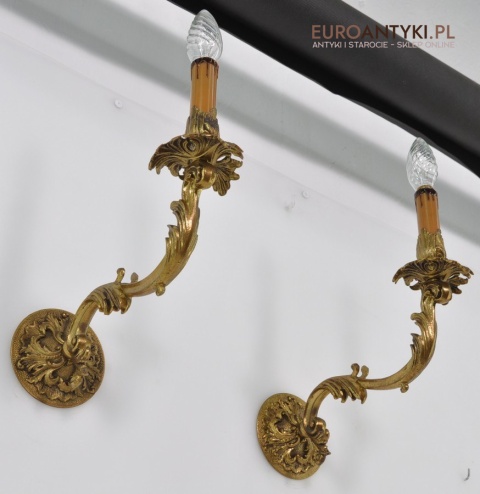 BAROK ROKOKO STARE KINKIETY LAMPKI LAMPY BAROKOWE