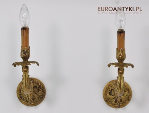 BAROK ROKOKO STARE KINKIETY LAMPKI LAMPY BAROKOWE