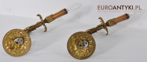 BAROK ROKOKO STARE KINKIETY LAMPKI LAMPY BAROKOWE