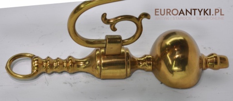 KLASYCZNE KINKIETY Z MOSIADZU STARE LAMPKI RUSTICx