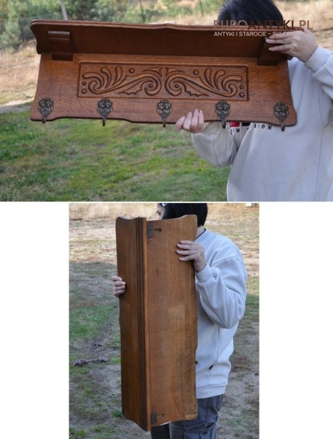 STARA GARDEROBA WIESZAKI HAKI WIESZAK HAK ANTYK