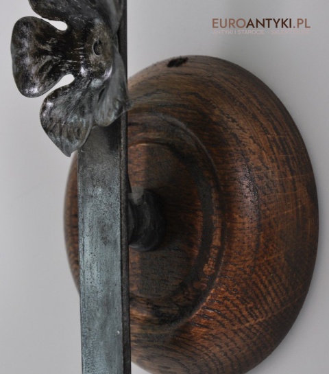 STARE KINKIETY LAMPKI LAMPY Z MIODOWYM KLOSZEM