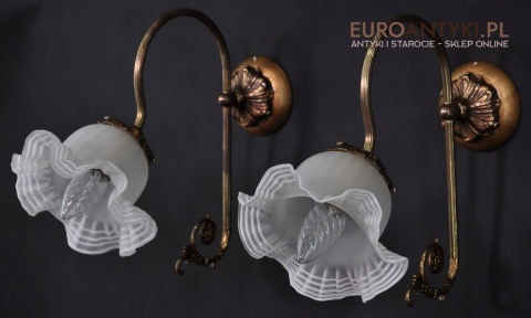 STARE KINKIETY LAMPY LAMPKI NA SCIENE RUSTYKALNE