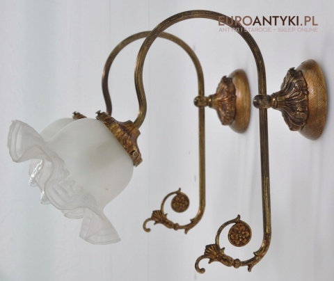 STARE KINKIETY LAMPY LAMPKI NA SCIENE RUSTYKALNE