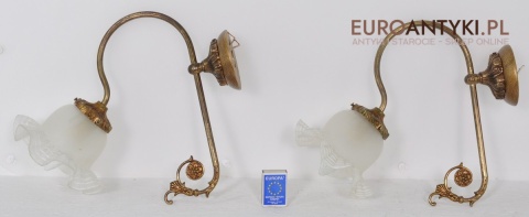 STARE KINKIETY LAMPY LAMPKI NA SCIENE RUSTYKALNE