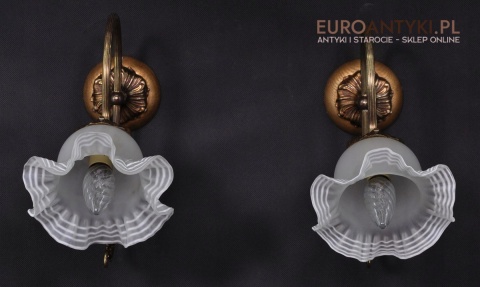 STARE KINKIETY LAMPY LAMPKI NA SCIENE RUSTYKALNE