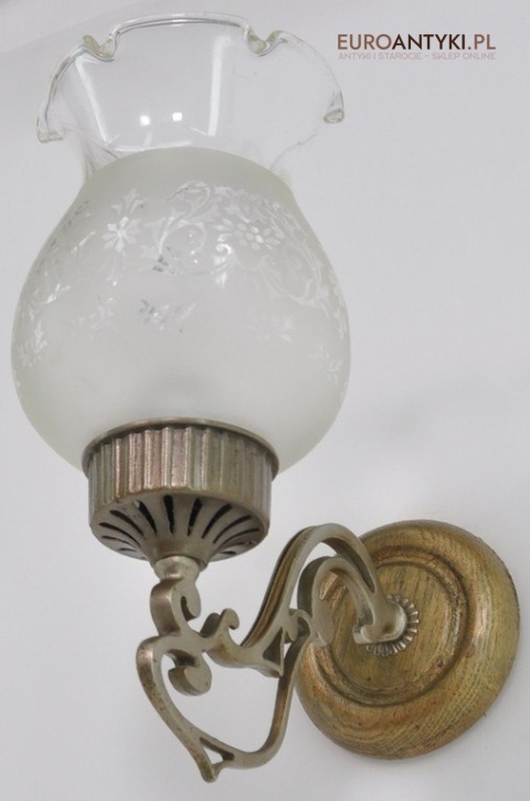 STARE SREBRO KINKIETY LAMPKI LAMPY SREBRNE KLOSZ