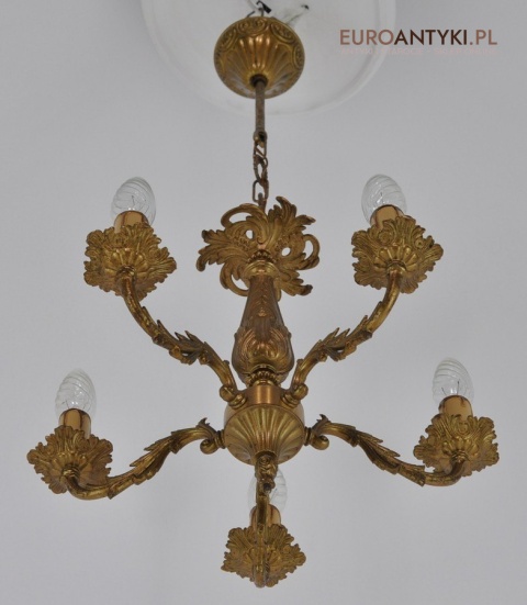 STARY BAROKOWY ŻYRANDOL LAMPA W BAROKOWYM STYLU