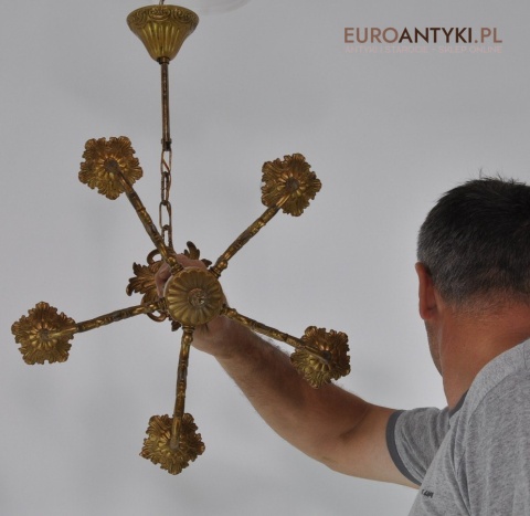 STARY BAROKOWY ŻYRANDOL LAMPA W BAROKOWYM STYLU