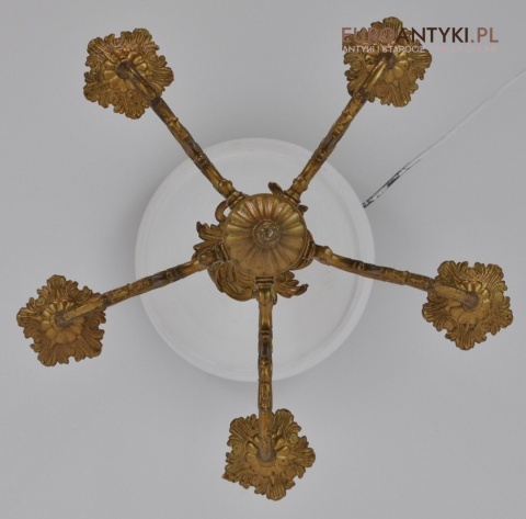 STARY BAROKOWY ŻYRANDOL LAMPA W BAROKOWYM STYLU