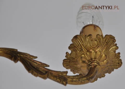STARY BAROKOWY ŻYRANDOL LAMPA W BAROKOWYM STYLU