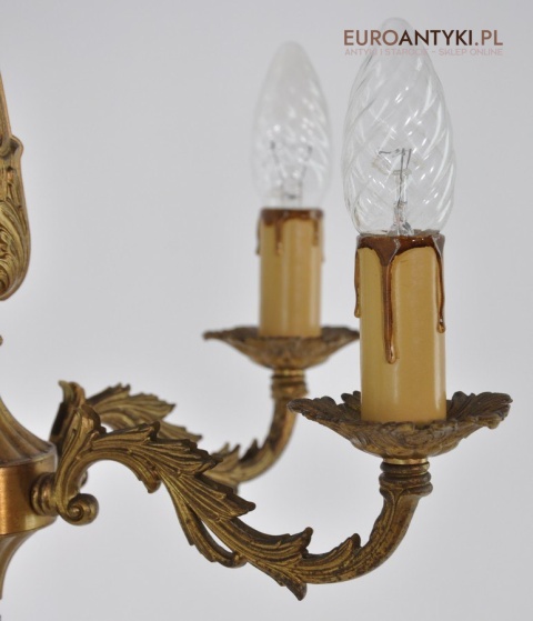 STARY BAROKOWY ŻYRANDOL LAMPA W BAROKOWYM STYLU
