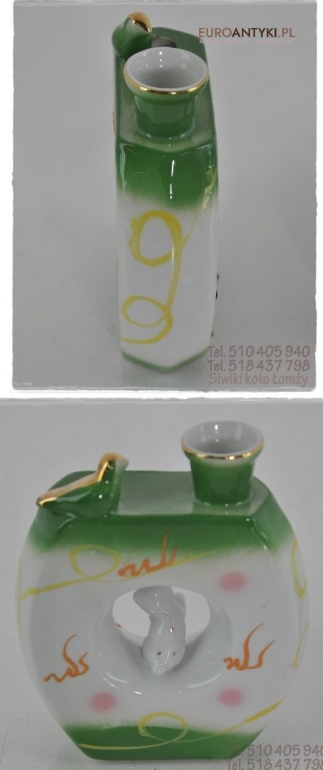 STARY JAPONSKI PORCELANOWY ZESTAW DO SAKE JAPAN