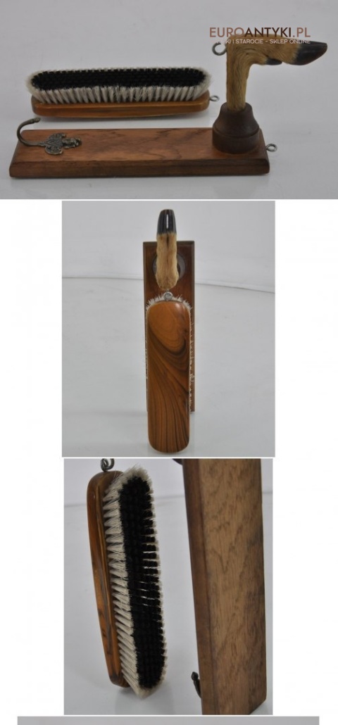 SZCZOTKA WIESZAK KOMPLET DLA MYSLIWEGO MYSLIWSKI