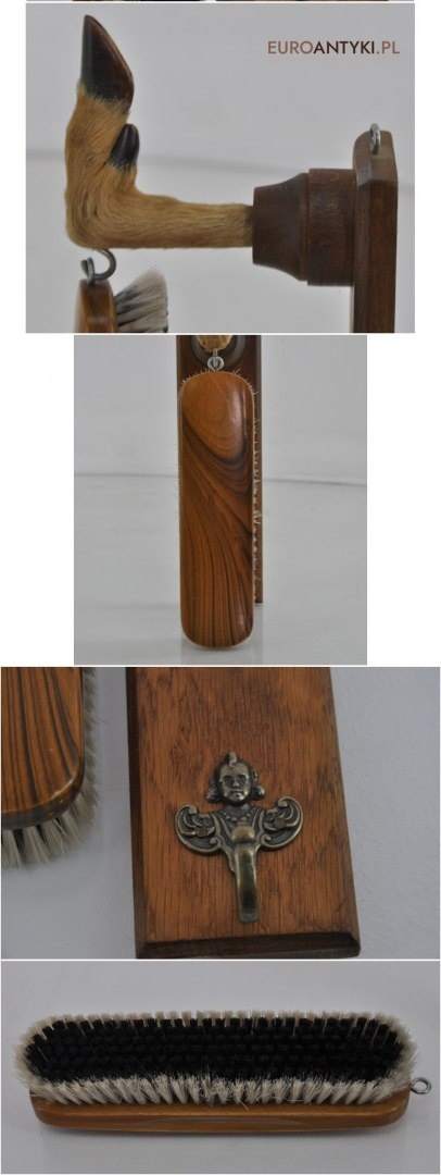 SZCZOTKA WIESZAK KOMPLET DLA MYSLIWEGO MYSLIWSKI