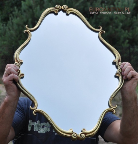 BAROKOWE LUSTRO LUSTERKO MOSIĘŻNE BAROK ROKOKO