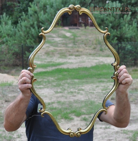 BAROKOWE LUSTRO LUSTERKO MOSIĘŻNE BAROK ROKOKO