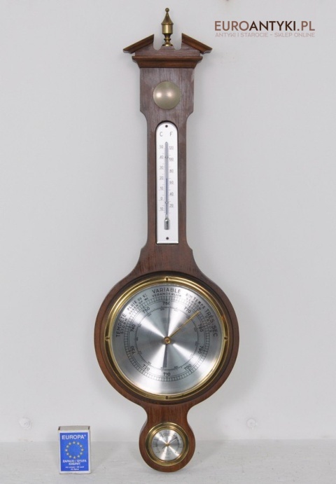 BAROMETR TERMOMETR HYGROMETR STACJA POGODY EMPIRE EMPIR XL DUŻA DUŻY