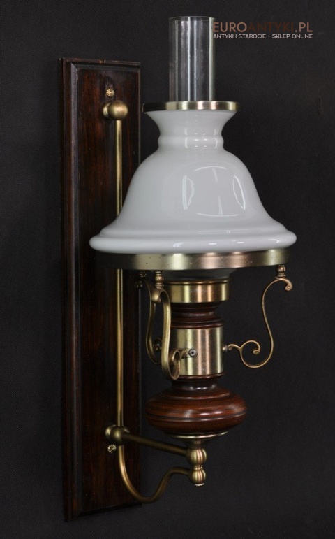 2 kinkiety gabinetowe empire ekskluzywne antyki do dworku zamku pałacu