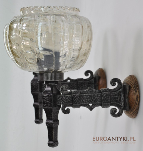 KUTE KINKIETY RUSTYKALNE LAMPKI LAMPY Z KUTEGO METALU RUSTIC DO ZAMKU KARCZMY KNAJPY GOSPODY