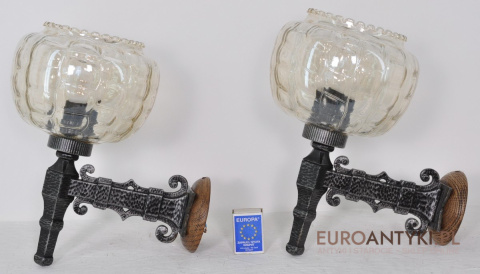 KUTE KINKIETY RUSTYKALNE LAMPKI LAMPY Z KUTEGO METALU RUSTIC DO ZAMKU KARCZMY KNAJPY GOSPODY