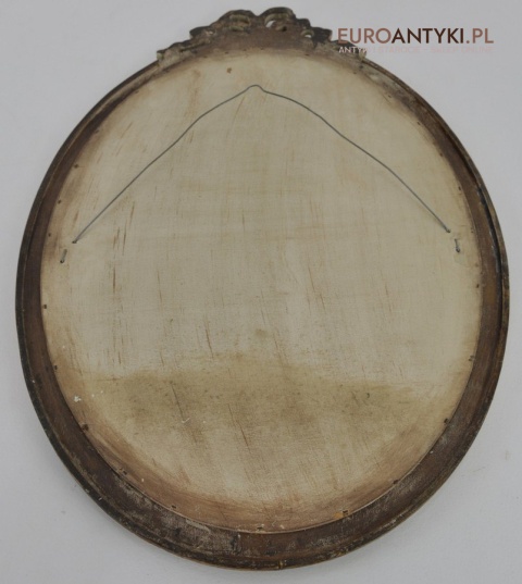 LUSTRO SECESYJNE DUZE LUSTERKO SHABBY CHIC SZLIOWANE SZKŁO