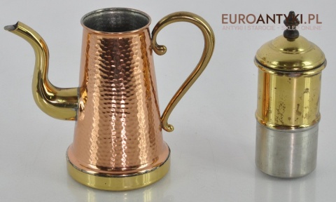 NACZYNIE DO PARZENIA HERBATY STARE NACZYNIE Z MOSIĄDZU DO ROBIENIA HERBETY